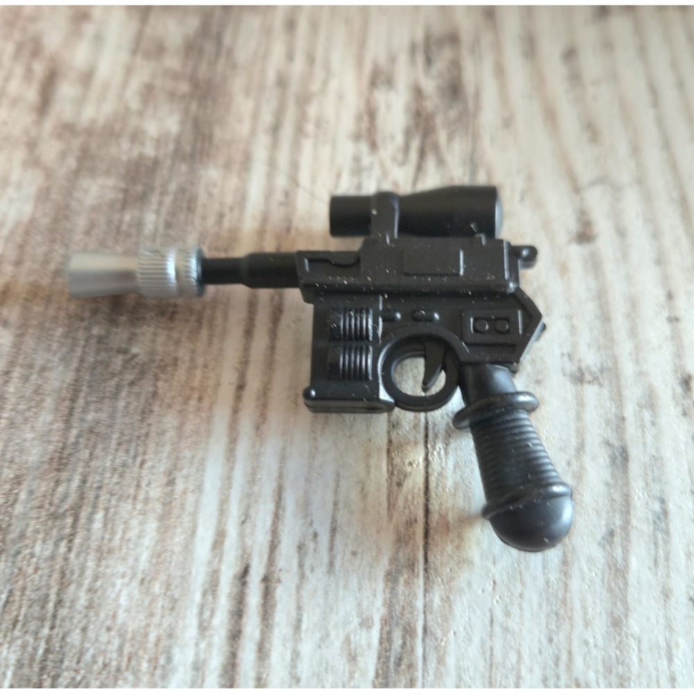 Vintage Star Wars Hasbro Han Solo DL-44 Blaster Pistol Weapon Accessory Original